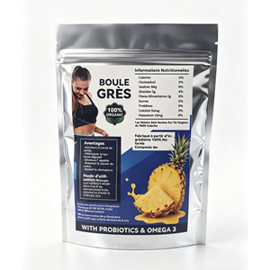 Poudre Minceur Bio : Soutien à la Taille Affinée avec Probiotiques, Oméga 3, Faible en Calories, Zéro Cholestérol, Riche en Fibres Alimentaires - Product Image 6