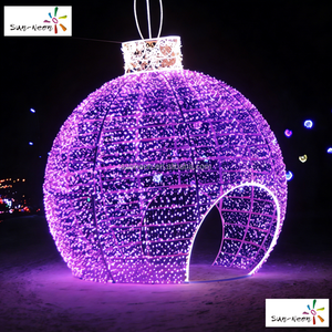 Enorme bola LED gigante, decoración navideña para exteriores, iluminación para eventos - Product Image 3