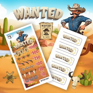 ตั๋วจับฉลากแบบฉีกง่าย ดีไซน์ OEM ฟรี พร้อมหมายเลขซีเรียลหลายชั้นป้องกันการโกง - Product Image 6