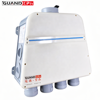 Diffuseur d'air ABS de qualité supérieure pour CVC, boîtier de plénum avec adaptateurs à bouton pour un contrôle précis du volume, directement de l'usine