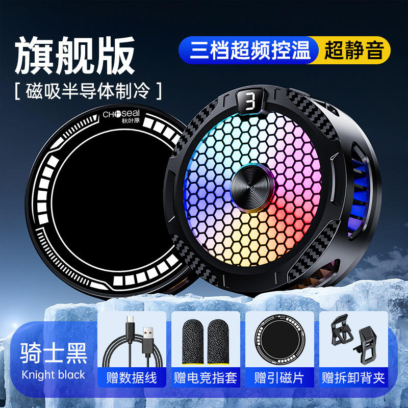 Upgraded version of the radiator [three-speed magnetic black]