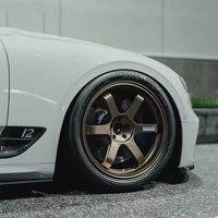عجلات مصنعة بالحدادة مقاس 17 و18 و19 و20 و22 بوصة، طراز Volk Racing Te37sl، 5x112 و5x114.3 و5x120، جنوط كروم مصقولة لسيارات Q50 وQ60 وG37 وM340i وأفالون