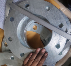 من المصنع مباشرة من النوع 04 من الفولاذ الكربوني b PN40 <span class=keywords><strong>DN80</strong></span> DN100 DN125 شفة صفيحة مع لحام من المصنع - Product Image 4