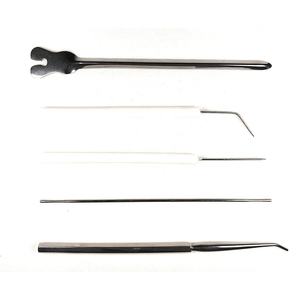 12 pièces 2025 étudiant biologie Dissection Kit cas de haute qualité en acier inoxydable ton argent manuel Instruments chirurgicaux base - Product Image 5