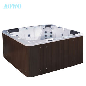 AOWO 5 Person Balboa System tubo caliente al aire libre con cubierta <span class=keywords><strong>avanto</strong></span> jacuzzier Hotel escalera spa batutbhs Mismo estilo que Mona Lisa - Product Image 6