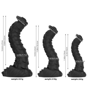 Dildo incurvé de forme unique, <span class=keywords><strong>plug</strong></span> anal, dilatateur anal, masturbateur anal en forme de bourgeon de rose, jouet sexuel pour adultes, jouets de plaisir pour adultes pour ouverture anale - Product Image 6