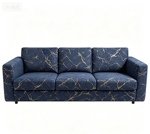 Nuova Collezione TengHui Textile: Velluto Olandese Garantito Resistente con Stampa Dorata Multicolore per Divani di Lusso - Product Image 4