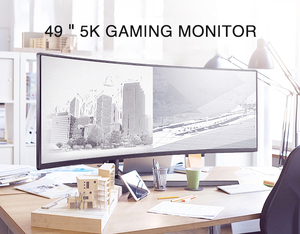 จอคอมพิวเตอร์โค้งขนาด 49 นิ้ว 4K 144Hz <span class=keywords><strong>1ms</strong></span> สำหรับเล่นเกม พร้อมฟังก์ชัน PIP และ PBP - Product Image 2