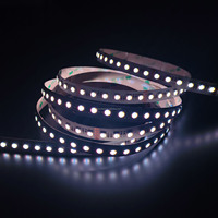 Bande LED du fabricant 5M SMD 5050 RGBW 12V/24V Télécommande et mode de commutation WiFi 60LED 96LED 10mm 12mm