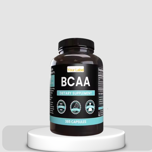 Etiqueta privada BCAA Cápsulas Suplementos de aminoácidos para Muscle Recory Natural BCAA Powder - Product Image 1