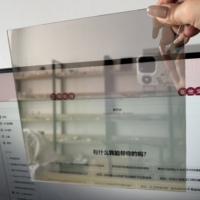 Verre miroir diélectrique intelligent de haute qualité 2mm-6mm, écran bidirectionnel pour écrans LCD LED
