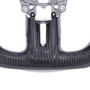 Volant en fibre de carbone avec écran LED pour <span class=keywords><strong>Ford</strong></span> <span class=keywords><strong>Mustang</strong></span> GT 2018 2019 2020 2021 2022 2023, intérieur de voiture sport - Product Image 3