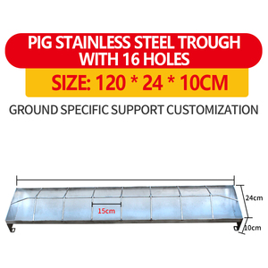 Comedero Automático de Acero Inoxidable para Cerdos y Lechones, Equipo para Granjas, Crías y Engorde - Product Image 3
