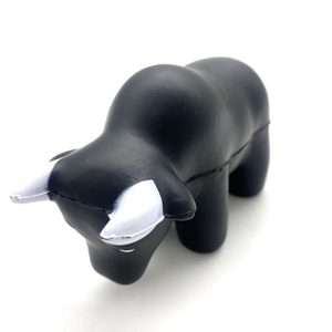 Pelota Antiestrés Promocional de PU con Logotipo Personalizado, Juguete de <span class=keywords><strong>Vaca</strong></span> Realista para Aliviar el Estrés, Ideal para Publicidad Empresarial - Product Image 1