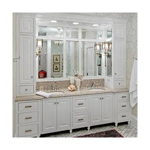 Prima Black Vanity Rattan Vanity Set Luxury Modern Black And Brown Bathroom Vanity