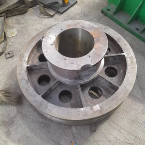 Industrial Alloy Crane Metal Drive <b>Wheel</b> New Long-lasting <b>Replacement</b> Part for Metallurgy Equipment Machining Parts - Product Image 5