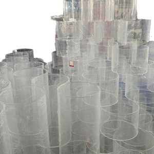 Seau de présentation cylindrique en acrylique transparent, fond scellé, taille personnalisée, parois épaissies, services de découpe/moulage/estampage - Product Image 4
