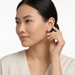 18K Gold Lab Grown Diamond Earrings IGI Certified Oval Cut Diamond Stud Earrings D-F VVS-VS Custom design Custom Diamond - Product Image 3
