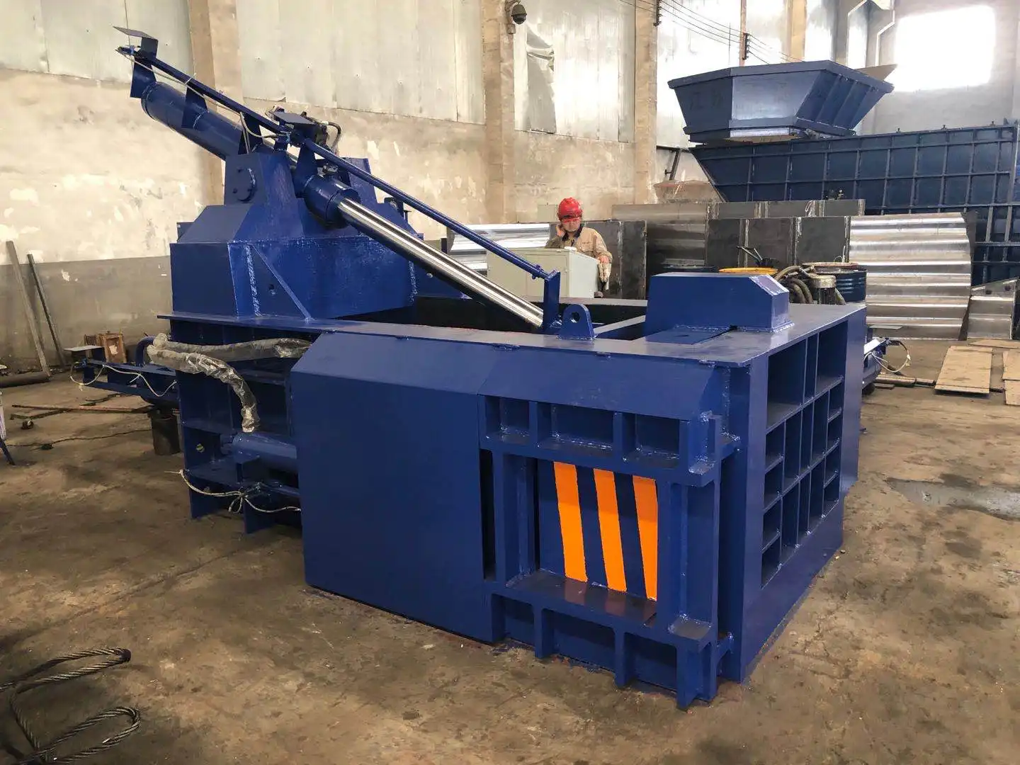 2022 nova máquina hidráulica de metal da varredura venda quente no metal de cobre da sucata reciclando mercados