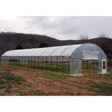Polytunnel Greenhouse Supply Juego completo Plástico Muti-span Hdpe Green House PE Film Arch Film Invernadero de un solo tramo para tomate - Product Image 6