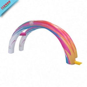 Arche publicitaire gonflable en PVC pour la décoration de fêtes colorées et événements festifs - Product Image 4