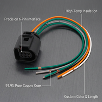 Arnés de Cableado para Control Remoto de Grúa Antiinterferencias con Pinza de Freno Tukl Tuk y Cable de Freno de Remolque Bowden