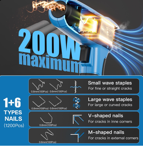 Pistola de Soldadura de Plástico para <span class=keywords><strong>Reparación</strong></span> de Parachoques de Automóviles, 200W, Alta Potencia, Venta Directa de Fábrica - Product Image 3