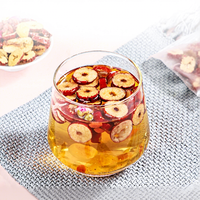 Sachets de thé santé en gros aux longanes, dattes rouges et baies de goji, mélange bien-être pour femmes, OEM/ODM, marque privée, sachets individuels de 10g, en vrac