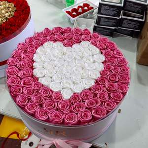 Idées cadeaux Saint-Valentin 2024 : Rose éternelle fantaisie pour l'inauguration de maison 2023 pour elle - Product Image 3