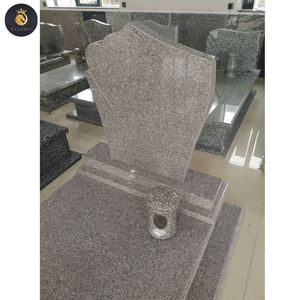 G664墓石ルーマニア墓石墓地クロスデザイン記念墓石花崗岩モニュメント - Product Image 3