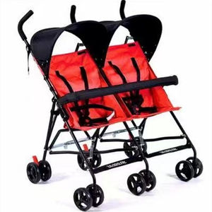 Carrito de Bebé Doble Barato al por Mayor/Carrito con Ruedas de Eva para Bebés Gemelos/Carrito de Bebé con Dos Asientos - Product Image 3