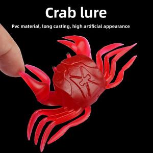 Produttore diretto 3D bionico morbido granchio esca <span class=keywords><strong>per</strong></span> la <span class=keywords><strong>pesca</strong></span> <span class=keywords><strong>in</strong></span> <span class=keywords><strong>mare</strong></span> ad alta visibilità Long Shot Live esca di plastica Zander spigola - Product Image 3