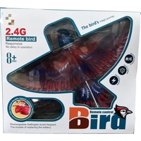 2024 nouveau produit Simulation extérieure électrique télécommande oiseau volant planeur Drone main lancer oiseau volant jouet avec lumière