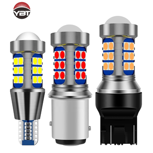 Ampoule LED 1156 BA15S P21W 3030 27smd T20 7440 7443 CanBus 1157 BAY15D, feu stop LED, clignotant LED, feu de recul pour 12V 24V - Product Image 1