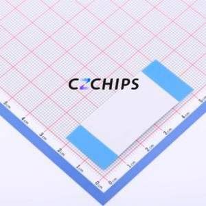 JS05A-40P-050-4-8 FFC Cable (Flexible Flat Cable) P=0.5mm Connector 40P 0.5mm 0.3mm Non-Inverting - Product Image 2