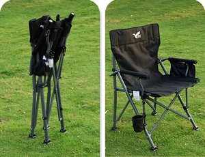 <span class=keywords><strong>Silla</strong></span> de camping plegable y portátil OEM con respaldo ajustable para actividades de arena de jardín de playa al aire libre - Product Image 6