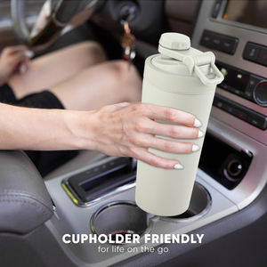 スポーツBPAフリーシェーカーカップカスタムロゴシェーカーカップ二重壁ステンレス真空シェーカーカップジムタンパク質 - Product Image 3