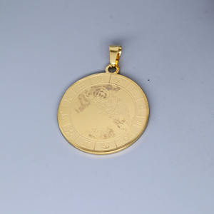 Qiandis nuova moda accessori per ciondolo in acciaio inox per i 12 <span class=keywords><strong>segni</strong></span> <span class=keywords><strong>zodiacali</strong></span>, Aries - Product Image 5