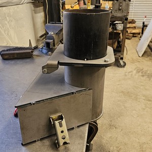 Charnière de fumoir pliable en acier robuste OEM, prédécoupée avec bride amovible, pour la construction de foyers de barbecue Texas - Product Image 5