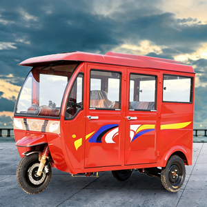 Triciclo de Pasajeros Personalizable <span class=keywords><strong>con</strong></span> Cabina, Triciclo de Pasajeros de Gasolina <span class=keywords><strong>con</strong></span> <span class=keywords><strong>Techo</strong></span> para Turismo - Product Image 2