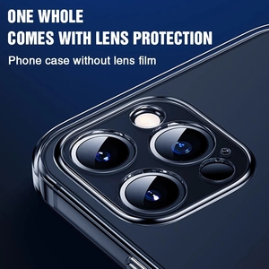 <span class=keywords><strong>Cover</strong></span> Trasparente con Protezione per Fotocamera per <span class=keywords><strong>iPhone</strong></span> 11 12 13 Pro Max, Custodia Antiurto in <span class=keywords><strong>Silicone</strong></span> per <span class=keywords><strong>iPhone</strong></span> 14/14 Pro Max - Product Image 5