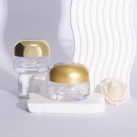 50g Vide Clair Cosmétique Corps Gommage Beurre Bocaux En Verre Crème Emballage Masque Pour Les Yeux Conteneur De Pot