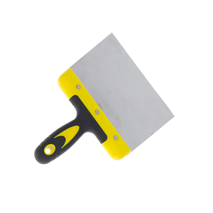 Chất Lượng Tốt Cao Su Xử Lý Dụng Cụ Cầm Tay Thép Không Gỉ Putty Dao <span class=keywords><strong>Scraper</strong></span> Với Hai Màu Sắc Xử Lý - Product Image 6