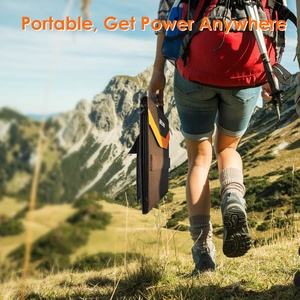 Tấm Năng Lượng Mặt Trời 60W Có Thể Gập Lại Tuổi Thọ Cao Chuyển Đổi Năng Lượng Mặt Trời 100W Linh Hoạt Cho Nhà - Product Image 6