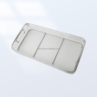Panier de nettoyage à ultrasons en acier inoxydable 304316 personnalisé pour pièces industrielles, pour le drainage de l'eau