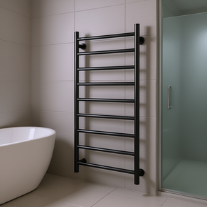 Vevor Toallero Eléctrico de Pared de Acero Inoxidable con Calefacción de 10 Barras, Calentador de Toallas para Baño, Diseño Moderno de 50-60cm - Product Image 2