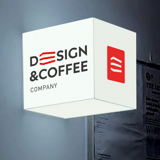 Outdoor Led Advertising Round Light Box Illuminated Lightbox Double Sided Frame 3d Led Advertising Light Box for Shop Signage