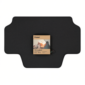 ชุดพรมปูพื้นรถยนต์ Tirepy 4 ชิ้น ทำจาก TPR โพลีเอสเตอร์ พลาสติก ดีไซน์เรียบง่าย สไตล์ธุรกิจ สำหรับรถยนต์ Accord - Product Image 1