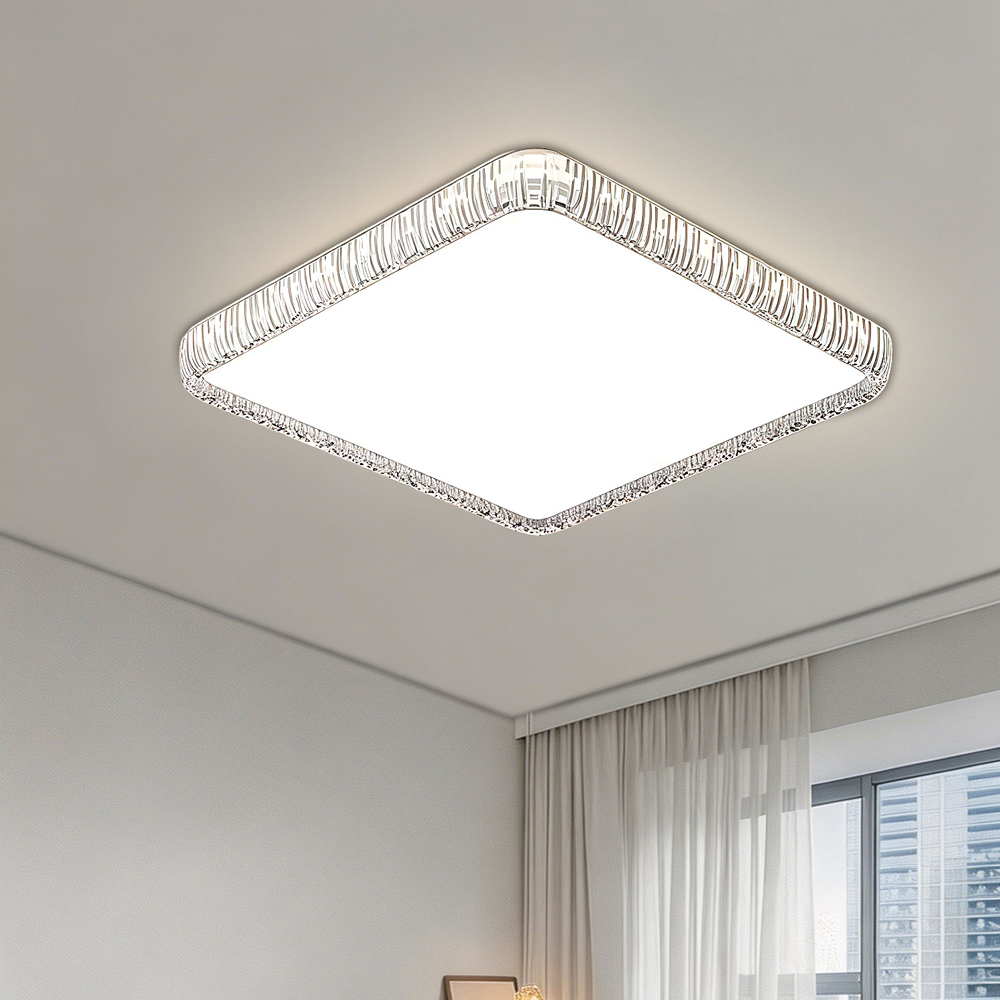 High Efficiency LED Ceiling Lamp 30000H Long Lifespan Low Power Consumption Light for Bedroom Villa Real Estate Project Supply