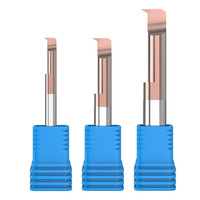 Barre de perçage anti-vibration de petit diamètre en carbure de tungstène, outil de rainurage interne CNC 3-8 mm